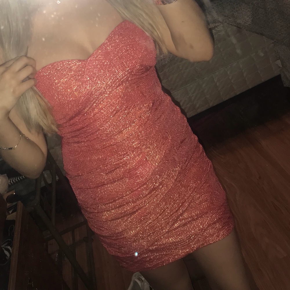 Orange (Teeze me) cocktail dress
